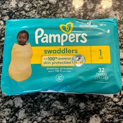 PAMPERS DIAPERS (SIZE 1)- $5