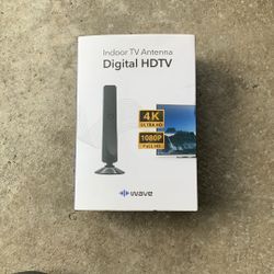 New.  Indoor Tv Antenna    4K. HD  TV 