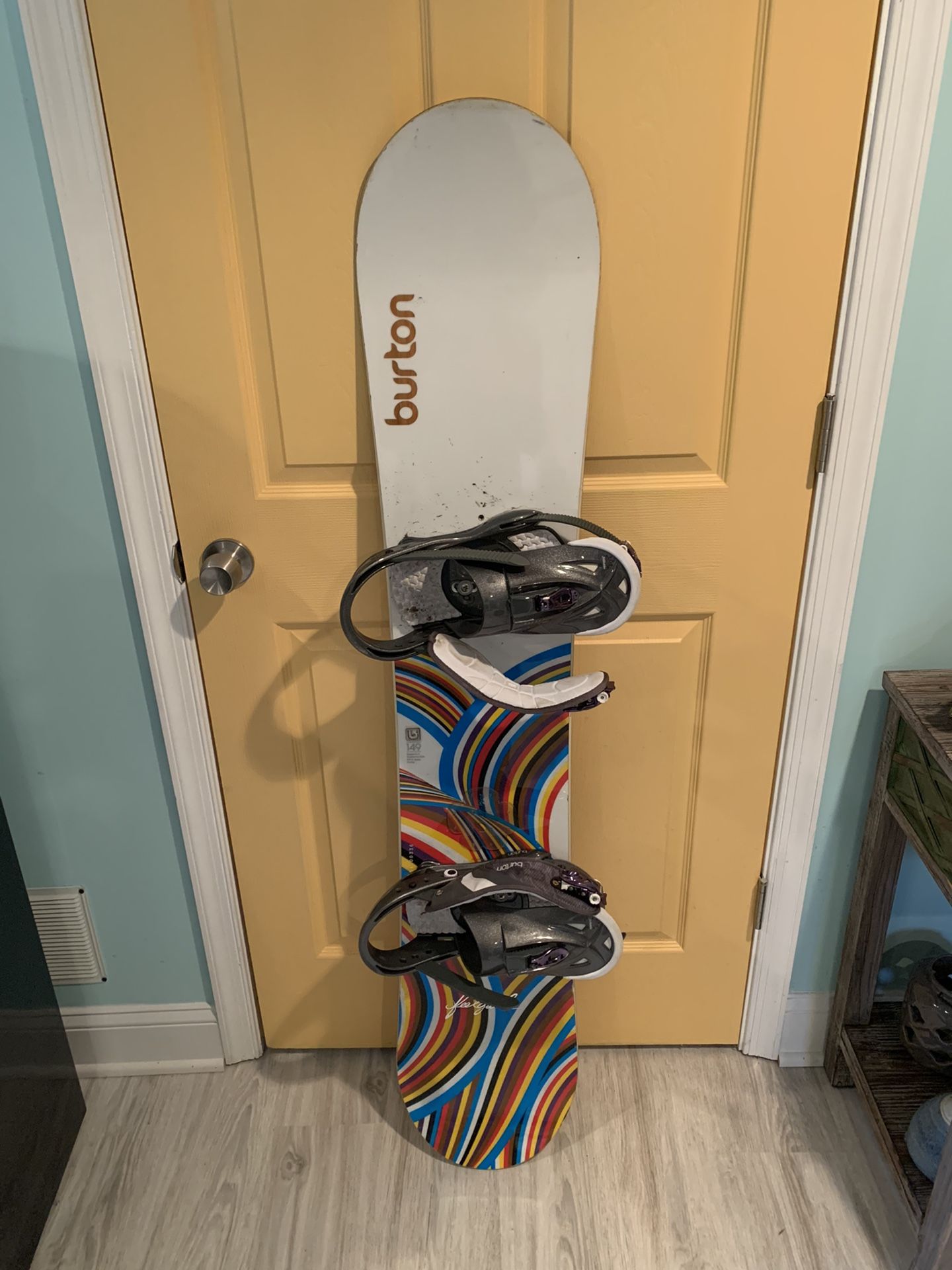 Burton Snowboard with Binders