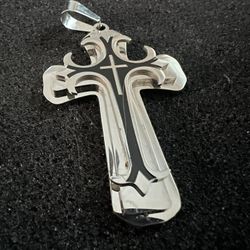 Necklace, Bracelet And Crucifix Set New