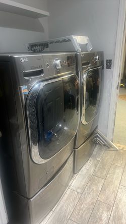 Washer and dryer