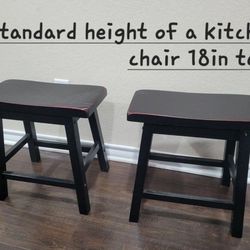 Sturdy Modern Chairs / Stools Table Height