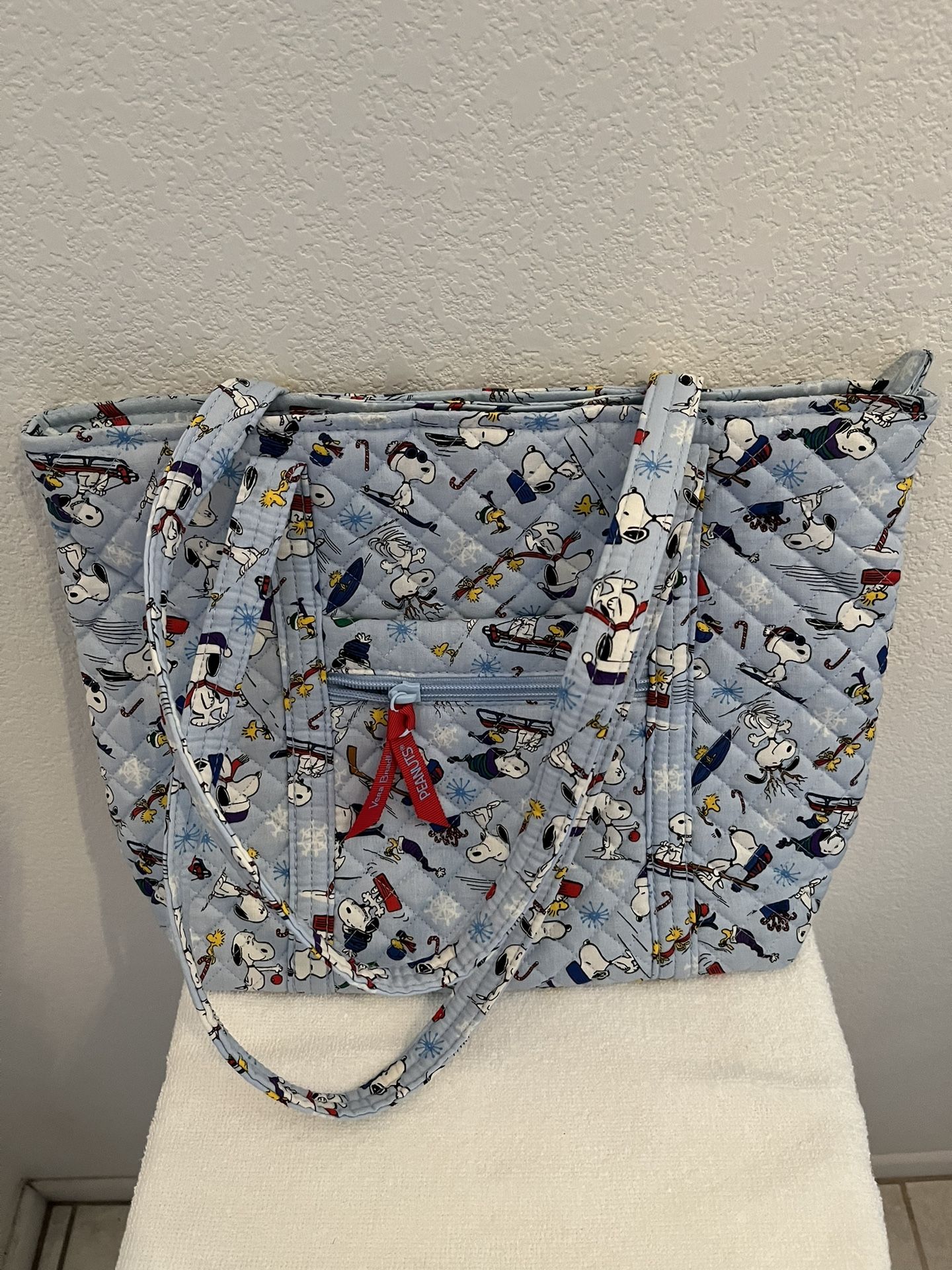 Vera Bradley Peanuts Vera Tote Bag