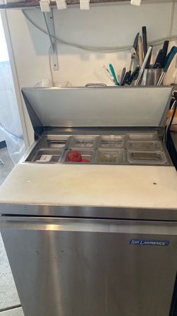Sir Lawrence Sandwich Prep refrigerator
