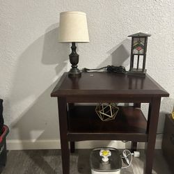 Home Decor Home Essentials - Lamp , Desk Lamp, Small Table, Side Table, End Table , Pet Water Fountain