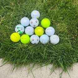 13 TaylorMade Golf Balls