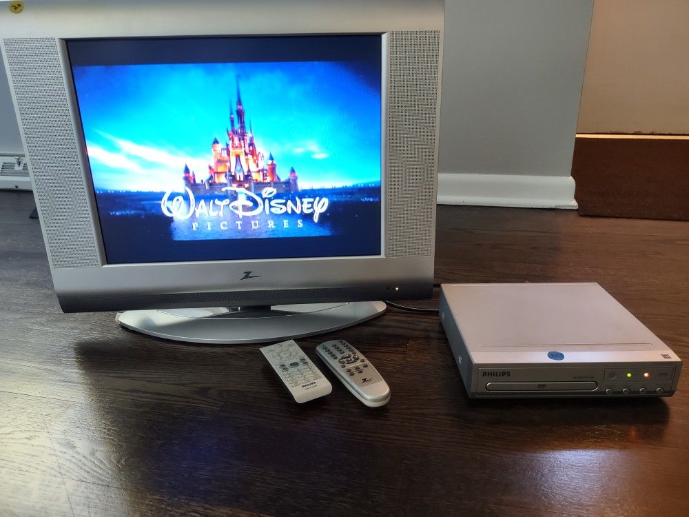 Zenith TV - Flat - 20inch LCD And DVD Player