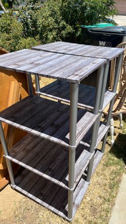 Two small shelves