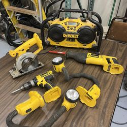 DeWalt cordless tools