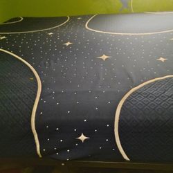 Used King Mattress And Metal Bed Frame 