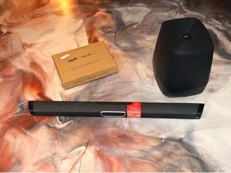 Polk audio sound bar and subwoofer