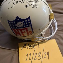 Jerry Rice Authentic Certified Football Helmet 