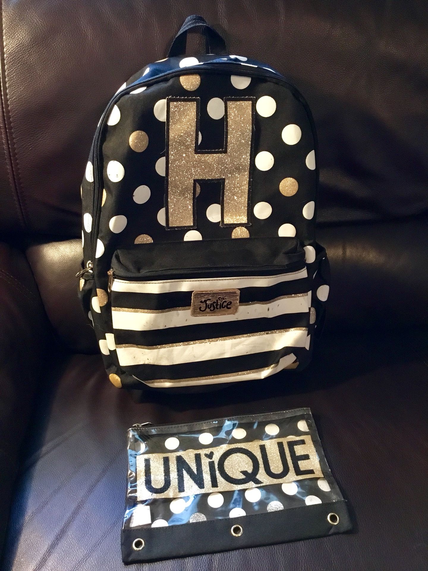 Justice book clearance bags
