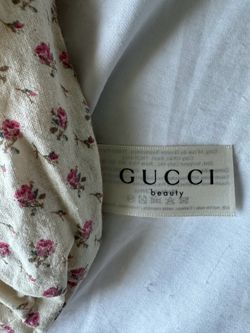 Gucci Beauty Floral Fabric Pouch