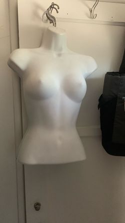 White Female Torso Mannequin Form