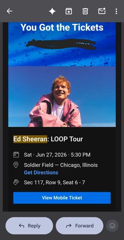 2 ed sheeran tickets