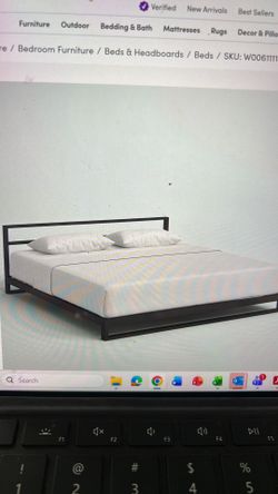 Sarethya Open Frame Bed