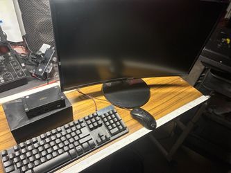 Curved monitor Samsung + extras