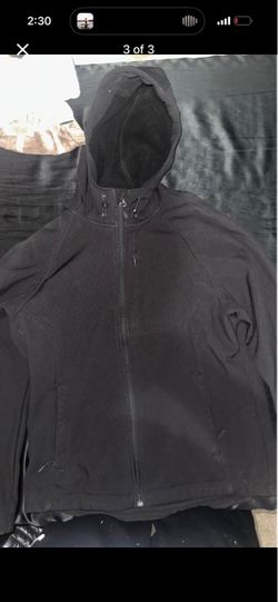 Black Zip-Up Hoodie Jacket