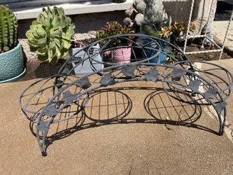 3-Tier Arched Metal Plant Stand- Add up to three large pots
