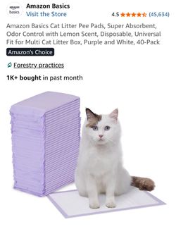 6 boxes of pee pads