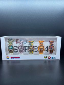 SEALED Series 4 Medicom BE@RBRICK x DCON 5-Pack