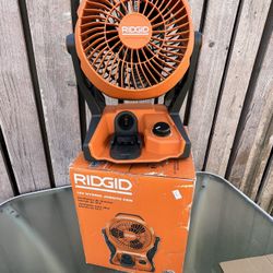 Ridgid 18V Hybrid Jobsite Fan TOOL ONLY