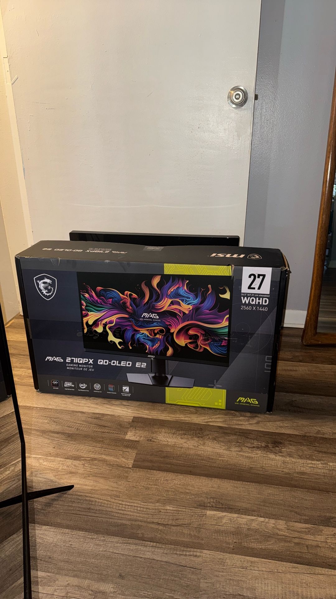 MAG 271QPX QD– OLED E2 Gaming Monitor