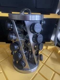 Rotating 20 Piece Spice Rack $10