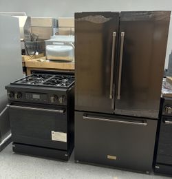 Thor 30’ Gas stove-Black -Thor refrigerator