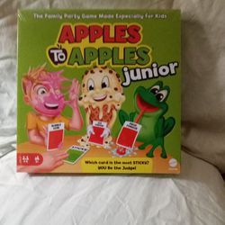 Apples To Apples Junior - A Family Party Game Made Especially for Kids - Still Sealed In Packaging 