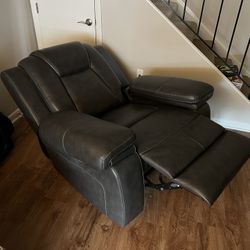 Ashley Furniture Recliner Leather Chair