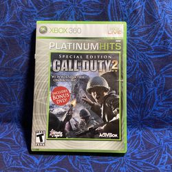 Platinum Hits Call Of Duty 2 for Xbox 360