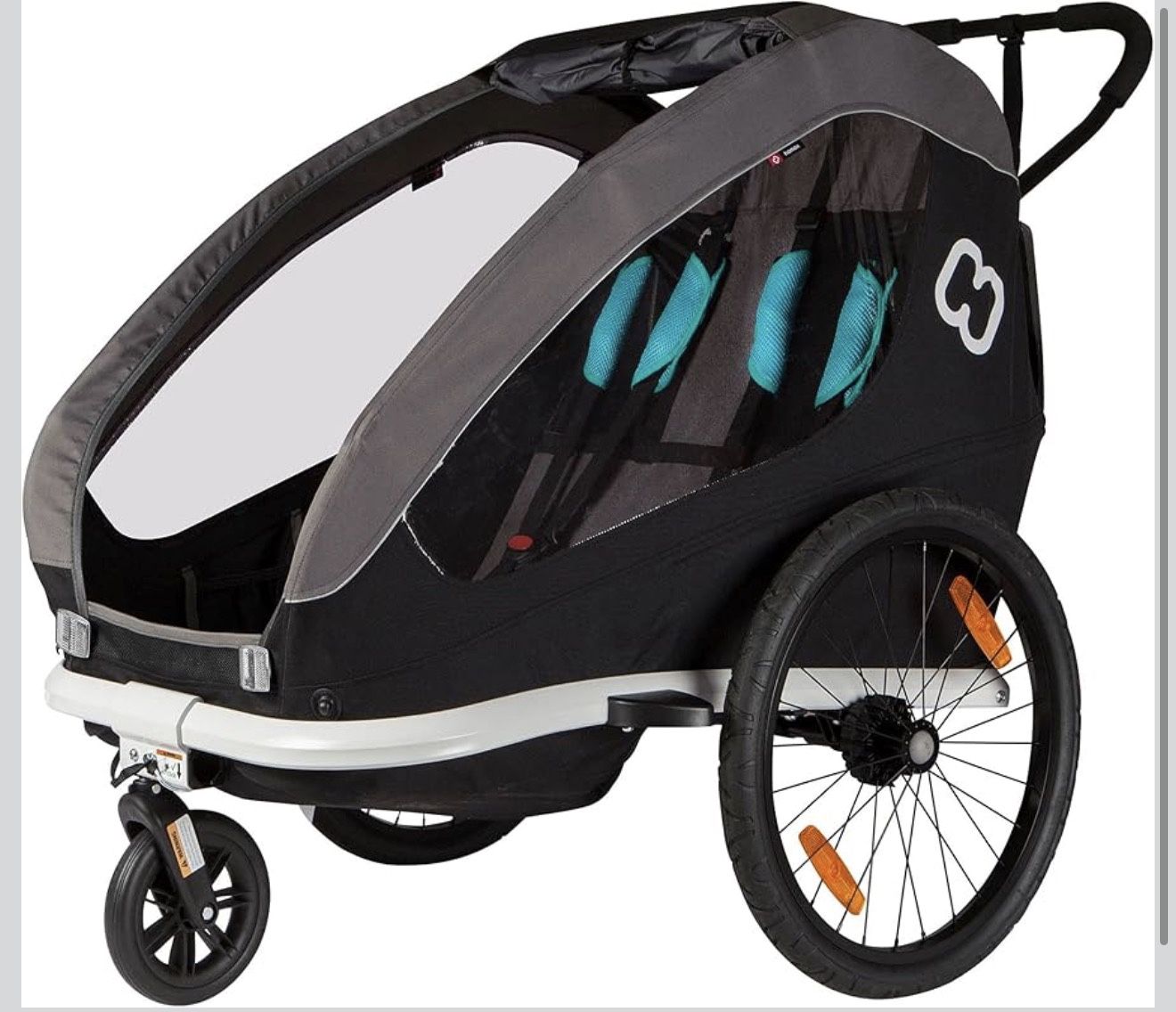 *BRAND NEW IN BOX* Hamax Traveller Two Seat Bike Trailer & Stroller