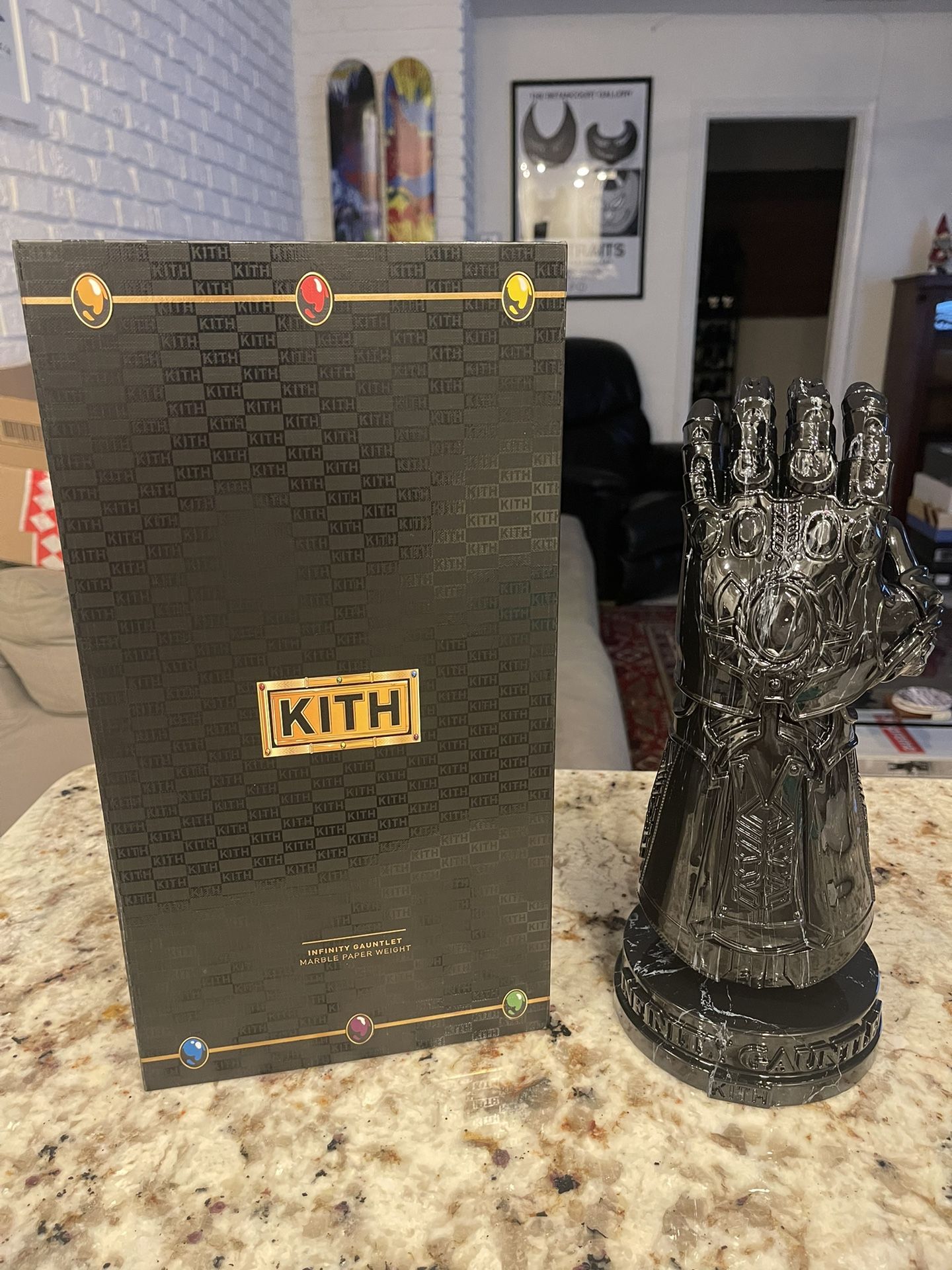Kith x Marvel Infinity Gauntlet Paperweight - Limited Edition of 70