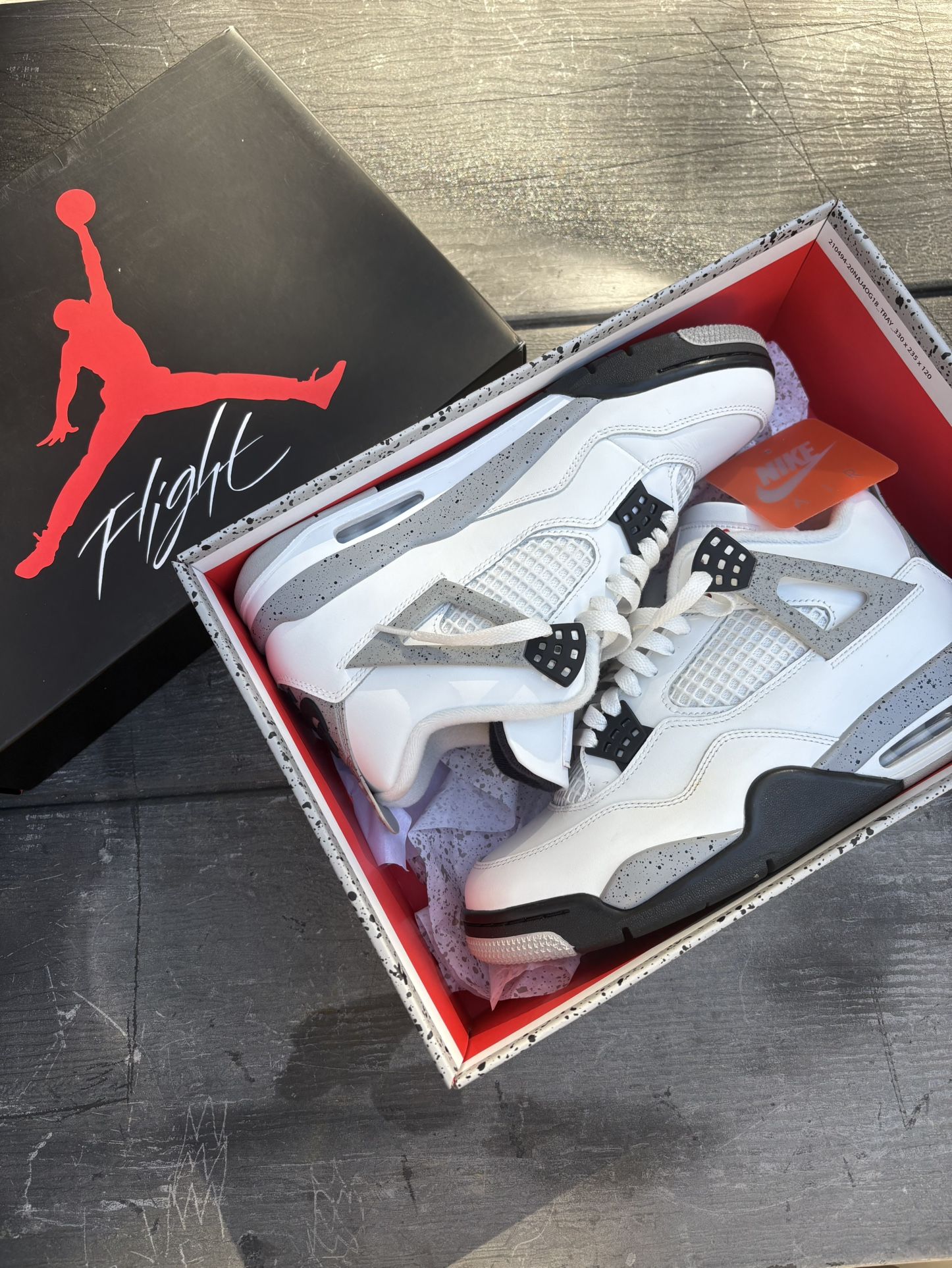 Jordan 4 Retro “White Cement”