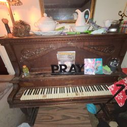 Upright Piano For Free - Antique