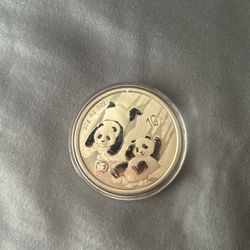 Chinese panda Silver Coin 