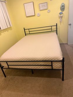 Black Metal Bed Frame