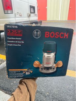 Bosch 1617EVS 2.25 HP Electronic Fixed-Base Router