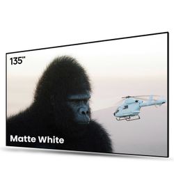 AWOL VISION 135-inch Projector Screen Fixed Frame, 1.3 dB Peak Gain
