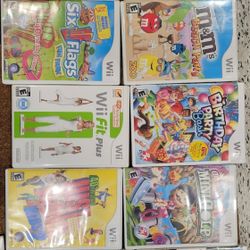 Nintendo Wii Game Bundle 