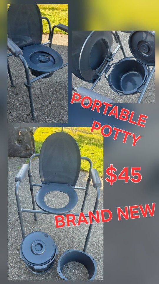 COMMODE BEDSIDE TOILET