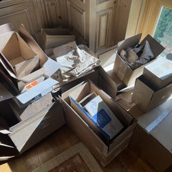 FREE Small To Medium Cardboard Boxes