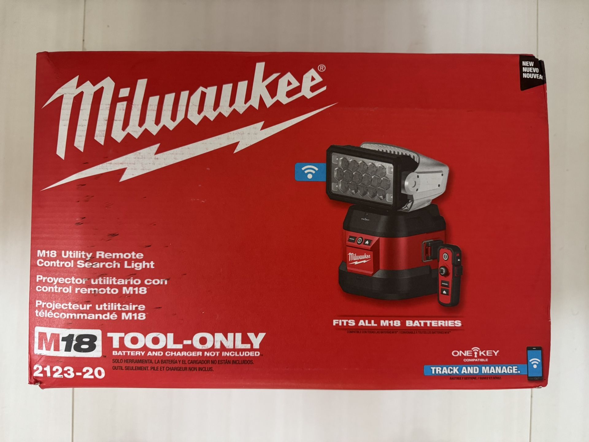 Milwaukee M18 Remote Search Light