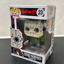 Friday the 13th: Jason Voorhees vaulted and RARE funko pop like new!! Horror 8-Bit edition