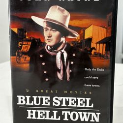 Blue Steel / Hell Town DVD John Wayne