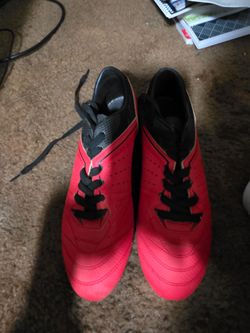 Red Soccer Cleats