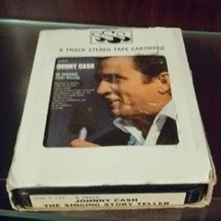Johnny Cash "The Singing Story Teller" 8 Track