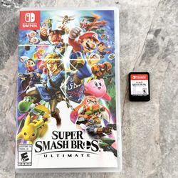 Nintendo Switch Super Smash Bros Ultimate 